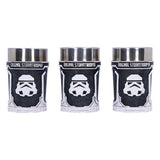 Stormtrooper Official Shot Glass Set (Set of 3) Shot Glass Set - Tophatter Daily Deals