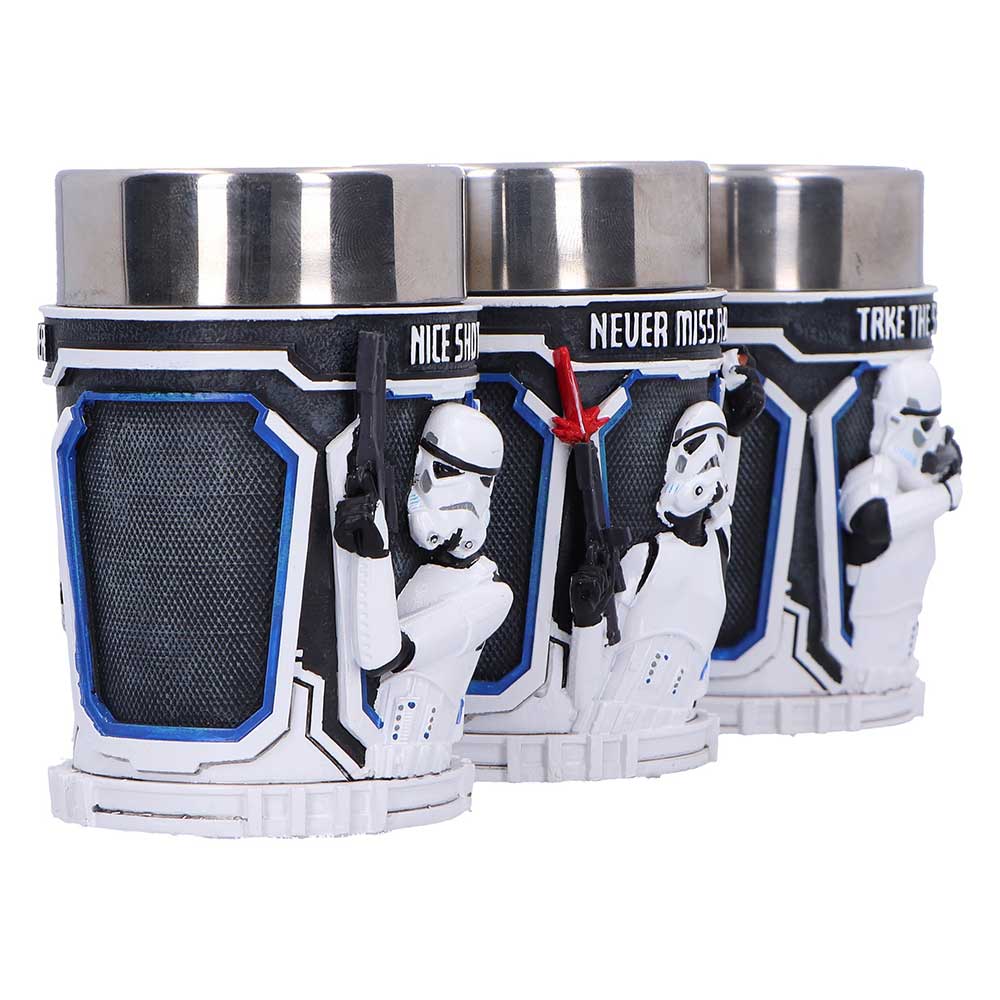 Stormtrooper Official Shot Glass Set (Set of 3) Shot Glass Set - Tophatter Daily Deals