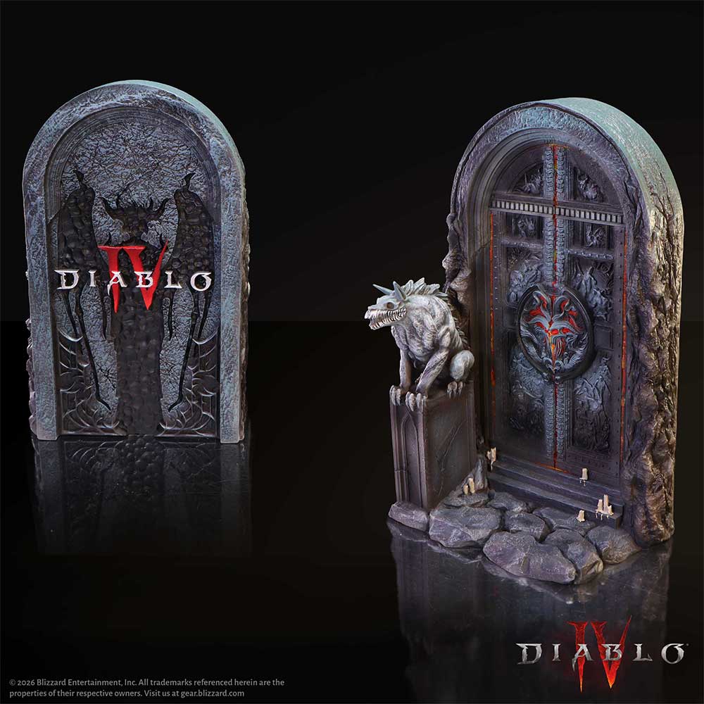 Diablo IV - Hells Gate Bookend Bookend - Tophatter Daily Deals