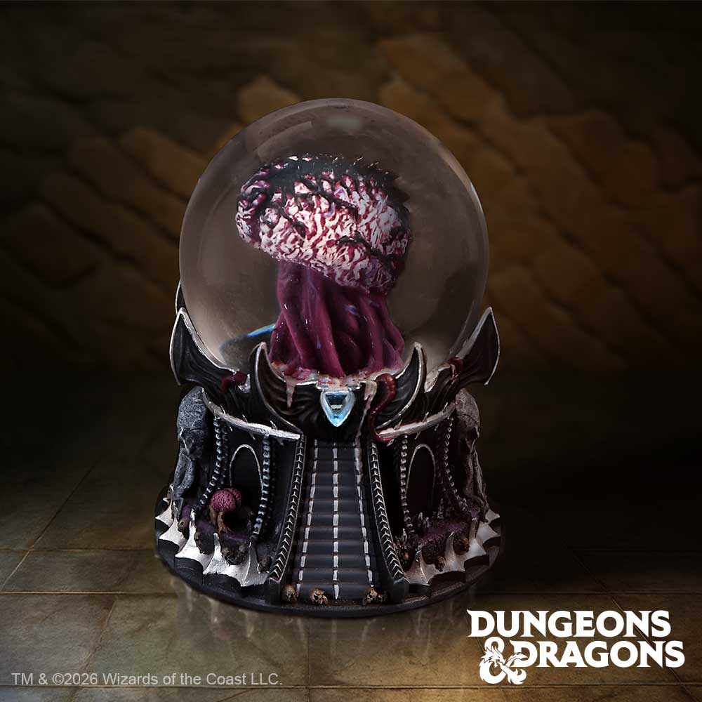 Dungeons & Dragons - Elder Brain Snow Globe Snow Globe - Tophatter Daily Deals