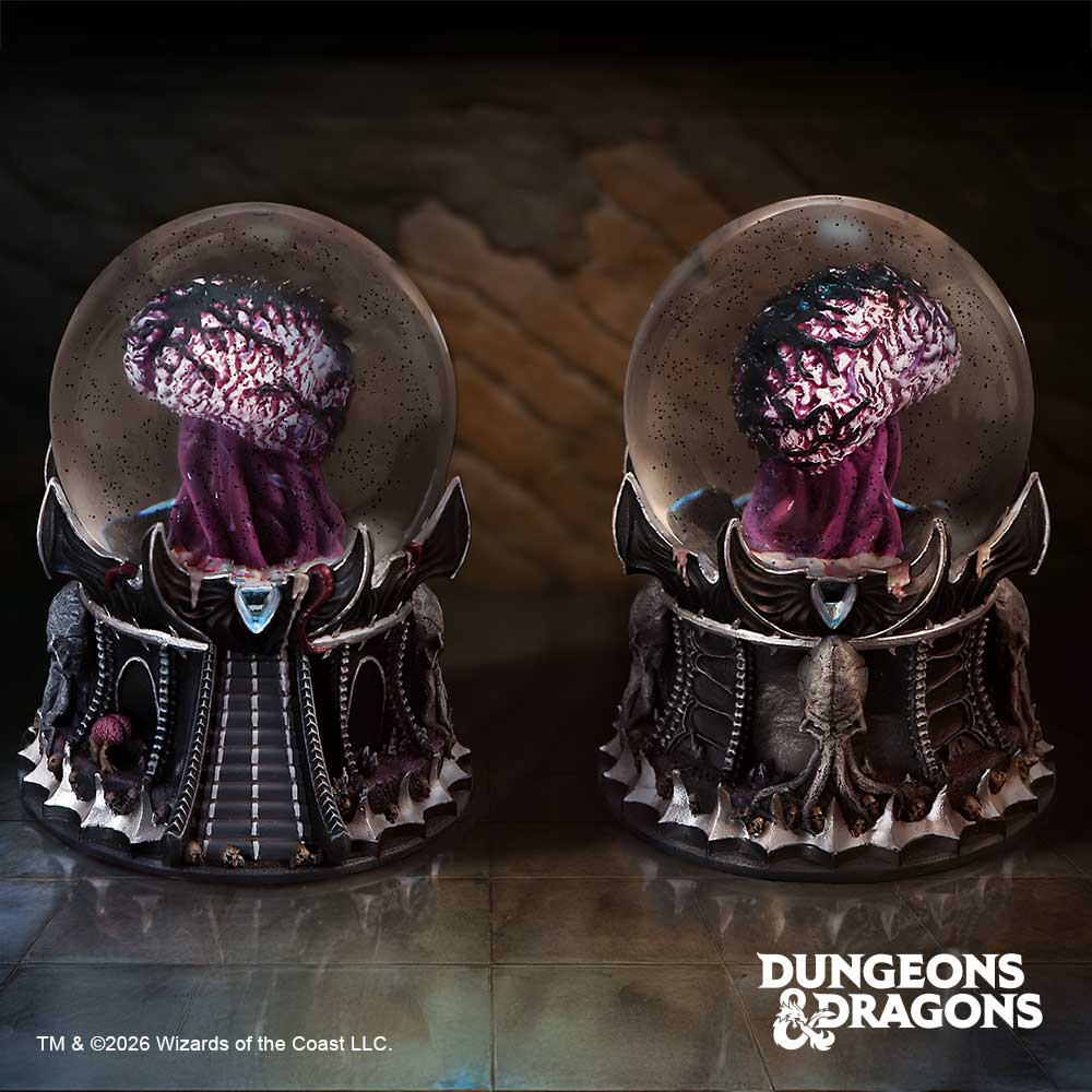 Dungeons & Dragons - Elder Brain Snow Globe Snow Globe - Tophatter Daily Deals