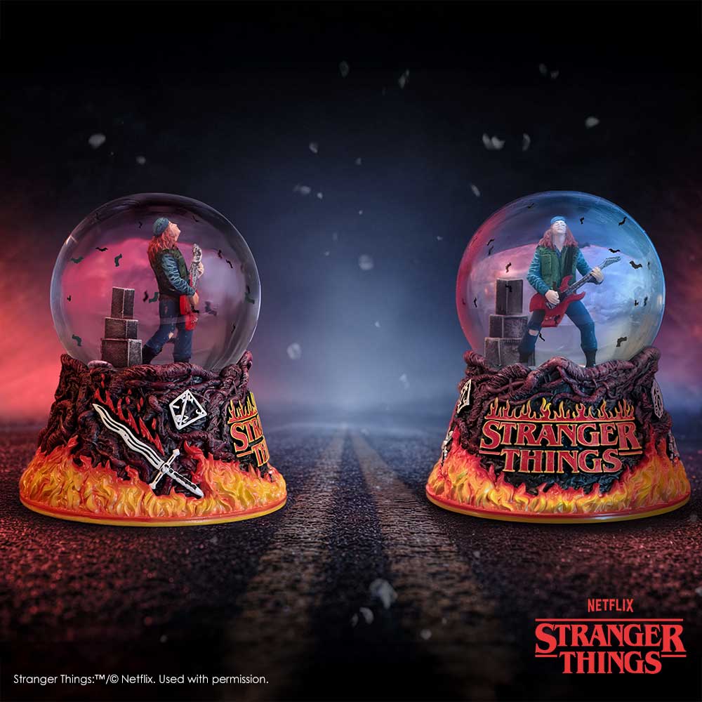 Stranger Things - Official Eddie's Sacrifice Snow Globe Snow Globe - Tophatter Daily Deals