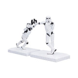 Star Wars – Stormtrooper Working Hard, Hardly Working Bookends Decorative Figurine - Tophatter Daily Deals