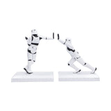 Star Wars – Stormtrooper Working Hard, Hardly Working Bookends Decorative Figurine - Tophatter Daily Deals