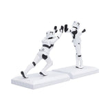 Star Wars – Stormtrooper Working Hard, Hardly Working Bookends Decorative Figurine - Tophatter Daily Deals