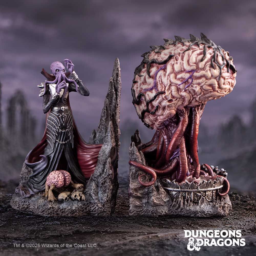 Dungeons & Dragons – Illithid Bookends Bookend - Tophatter Daily Deals