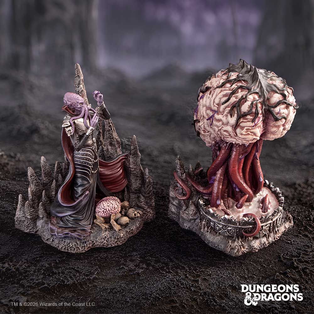 Dungeons & Dragons – Illithid Bookends Bookend - Tophatter Daily Deals
