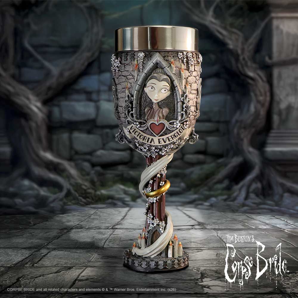 Corpse Bride – Victoria Goblet Goblet - Tophatter Daily Deals