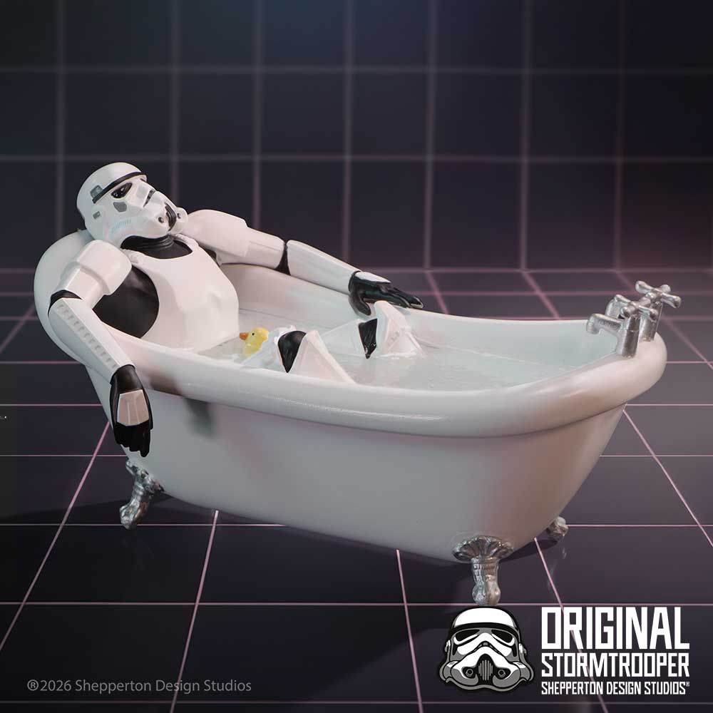 Star Wars – Stormtrooper Splish Splash Decorative Figurine - Tophatter Daily Deals