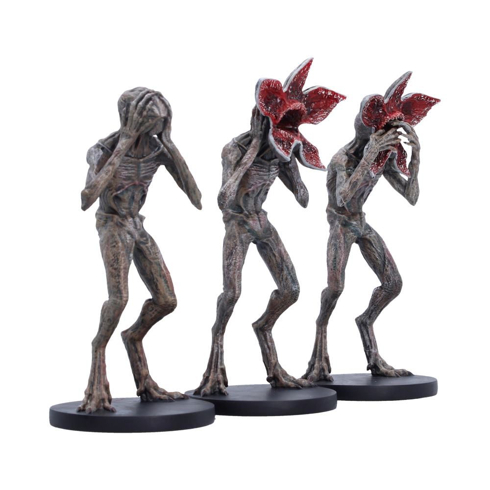 Stranger Things – Three Wise Demogorgons Figurine Set Collectible Figure - Tophatter Daily Deals