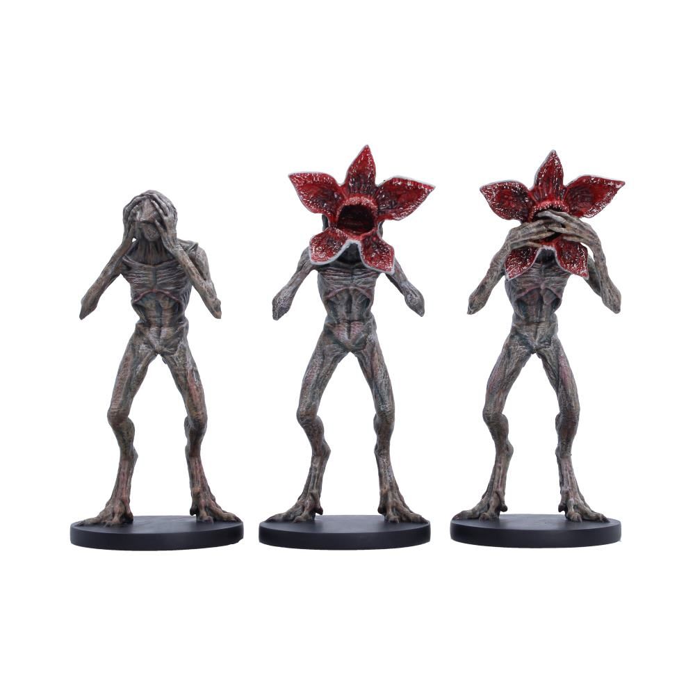 Stranger Things – Three Wise Demogorgons Figurine Set Collectible Figure - Tophatter Daily Deals