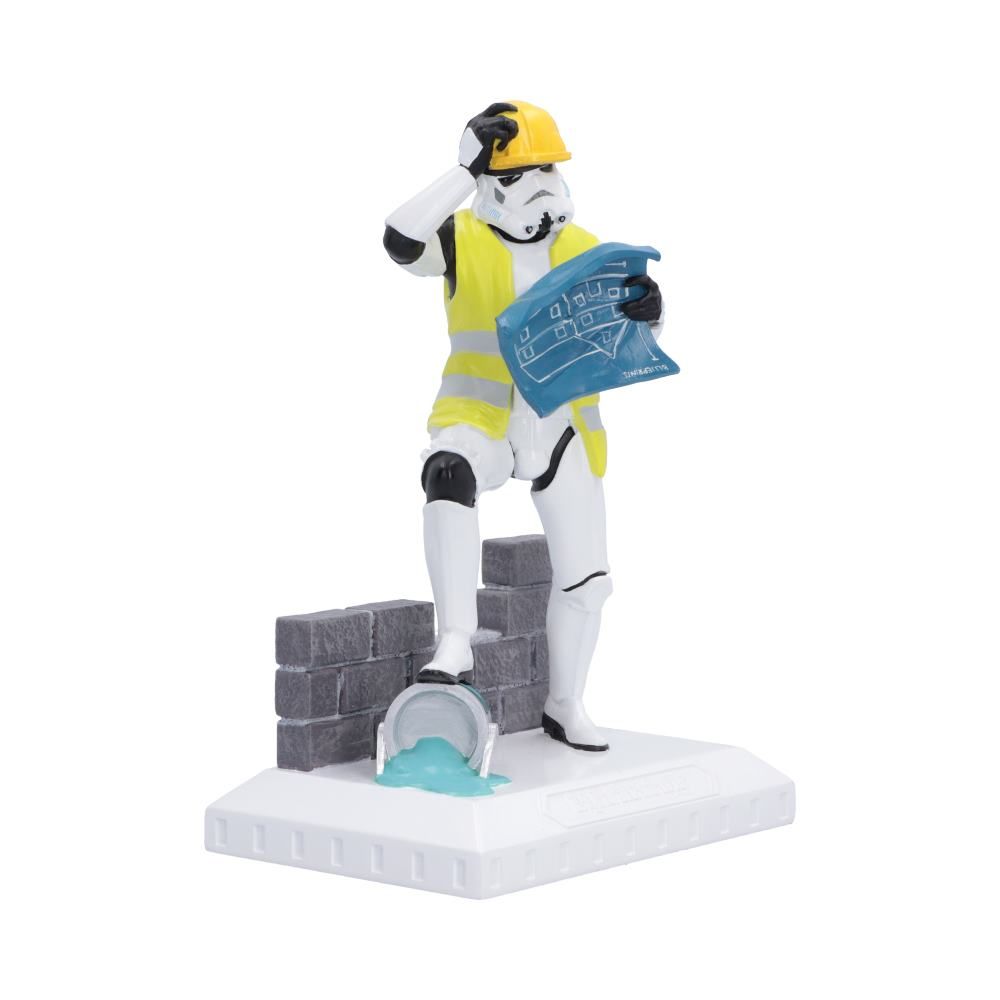 Original Stormtrooper – Hit a Brick Wall Figurine Decorative Figurine - Tophatter Daily Deals