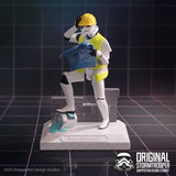 Original Stormtrooper – Hit a Brick Wall Figurine Decorative Figurine - Tophatter Daily Deals