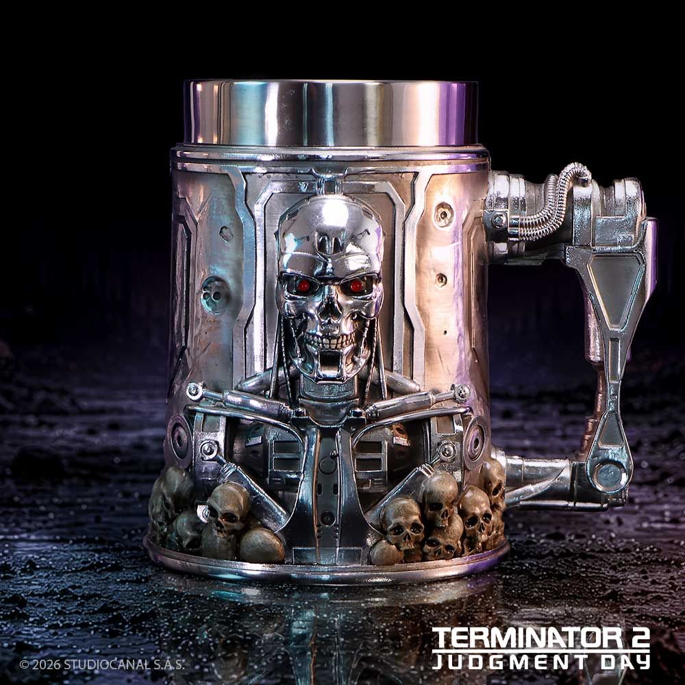 Terminator 2: Judgment Day – T-800 Tankard Tankard - Tophatter Daily Deals