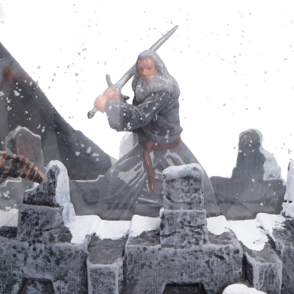 The Lord of the Rings – Battle of the Peak Snow Globe Snow Globe - Tophatter Daily Deals