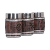 One Piece – Barrel Shot Glass Set of 3 Shot Glass Set - Tophatter Daily Deals