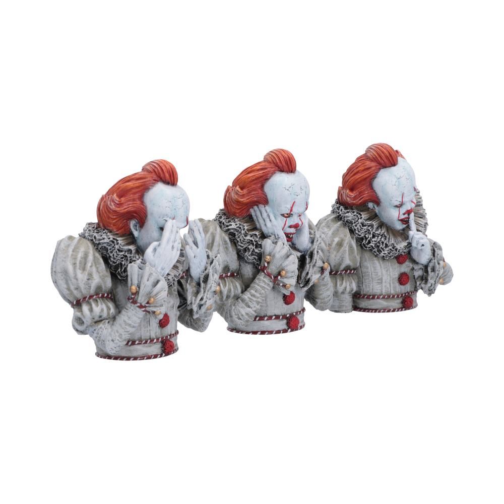 IT – Three Wise Pennywise Figurine Set Collectible Figure - Tophatter Daily Deals