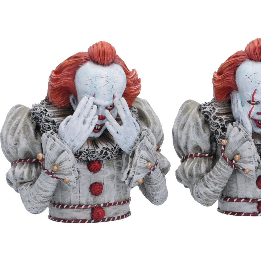 IT – Three Wise Pennywise Figurine Set Collectible Figure - Tophatter Daily Deals