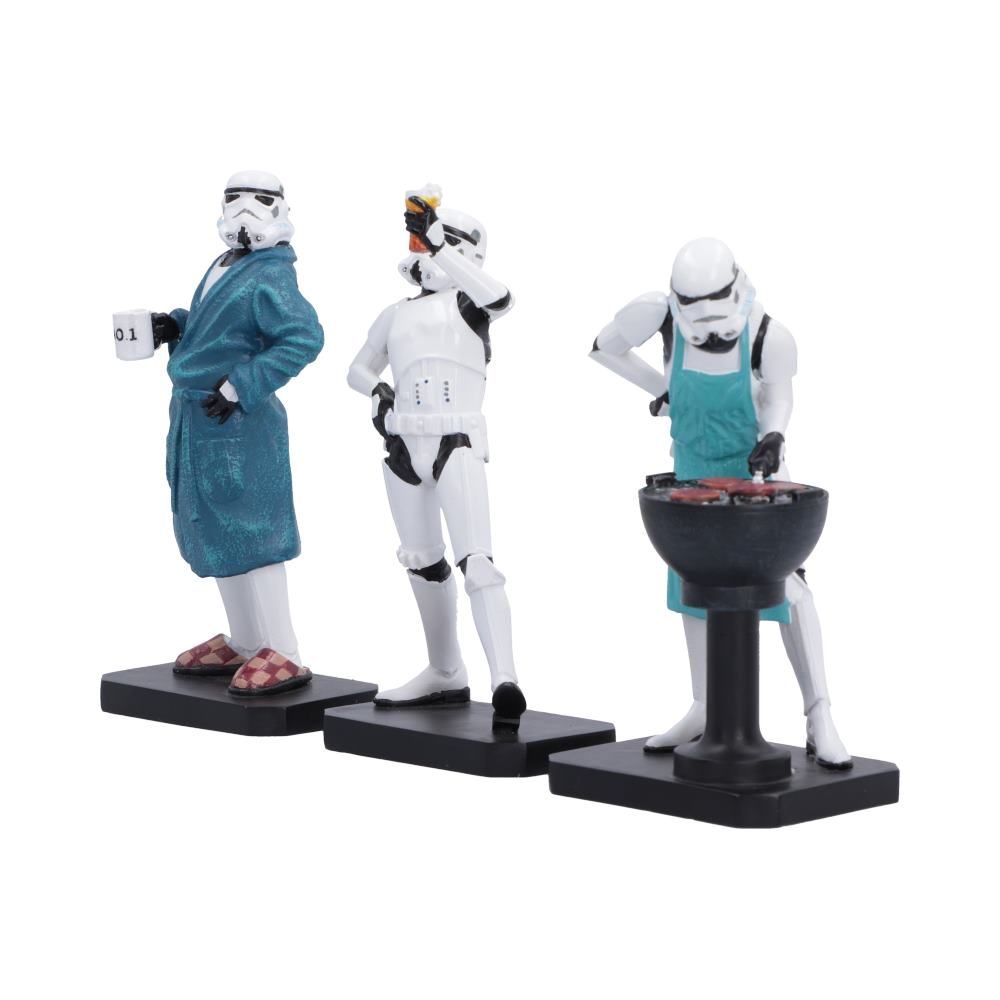 Original Stormtrooper – Living for the Weekend Figurine Set Decorative Figurine - Tophatter Daily Deals