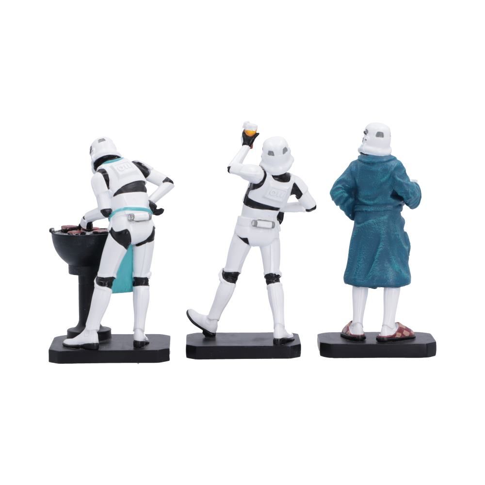 Original Stormtrooper – Living for the Weekend Figurine Set Decorative Figurine - Tophatter Daily Deals