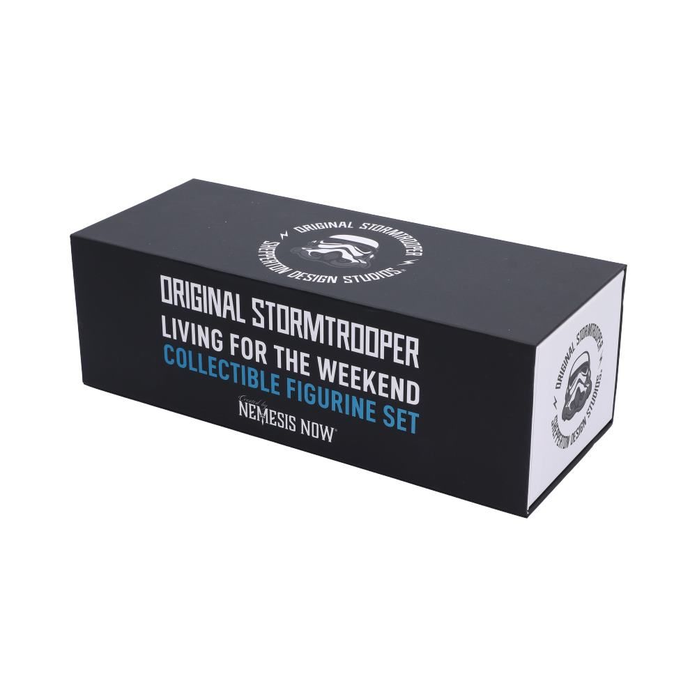 Original Stormtrooper – Living for the Weekend Figurine Set Decorative Figurine - Tophatter Daily Deals