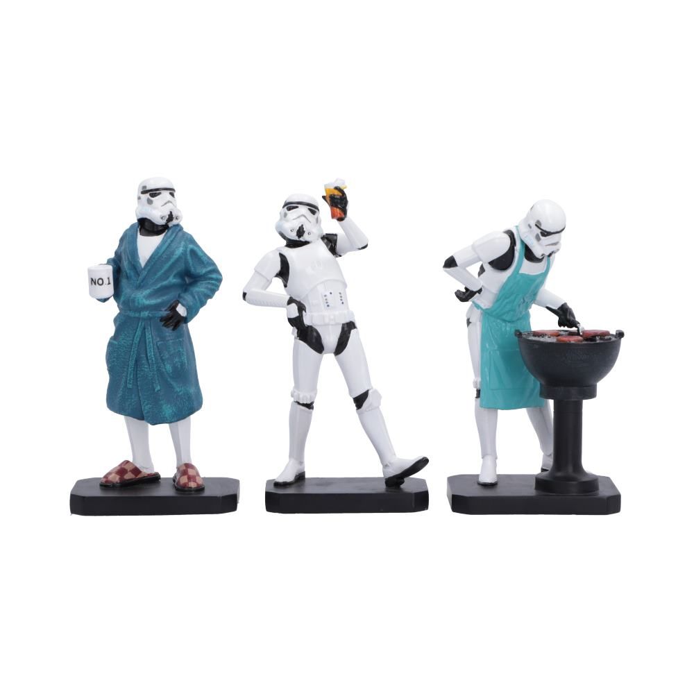 Original Stormtrooper – Living for the Weekend Figurine Set Decorative Figurine - Tophatter Daily Deals