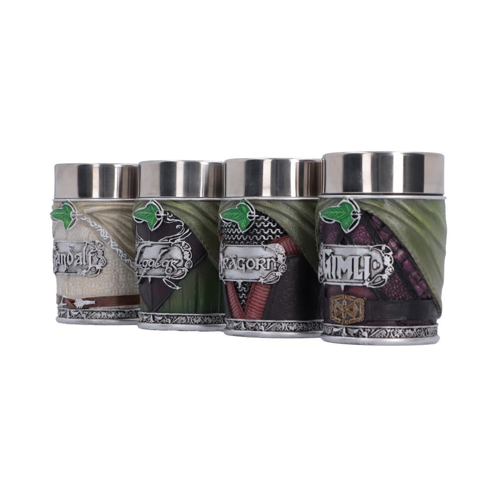 The Lord of the Rings – The Fellowship Shot Glass Set Shot Glass Set - Tophatter Daily Deals