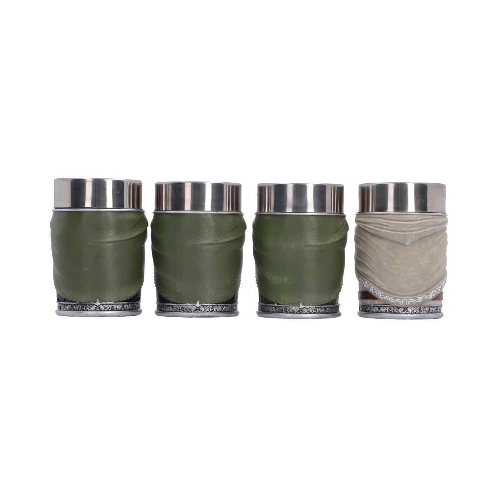 The Lord of the Rings – The Fellowship Shot Glass Set Shot Glass Set - Tophatter Daily Deals