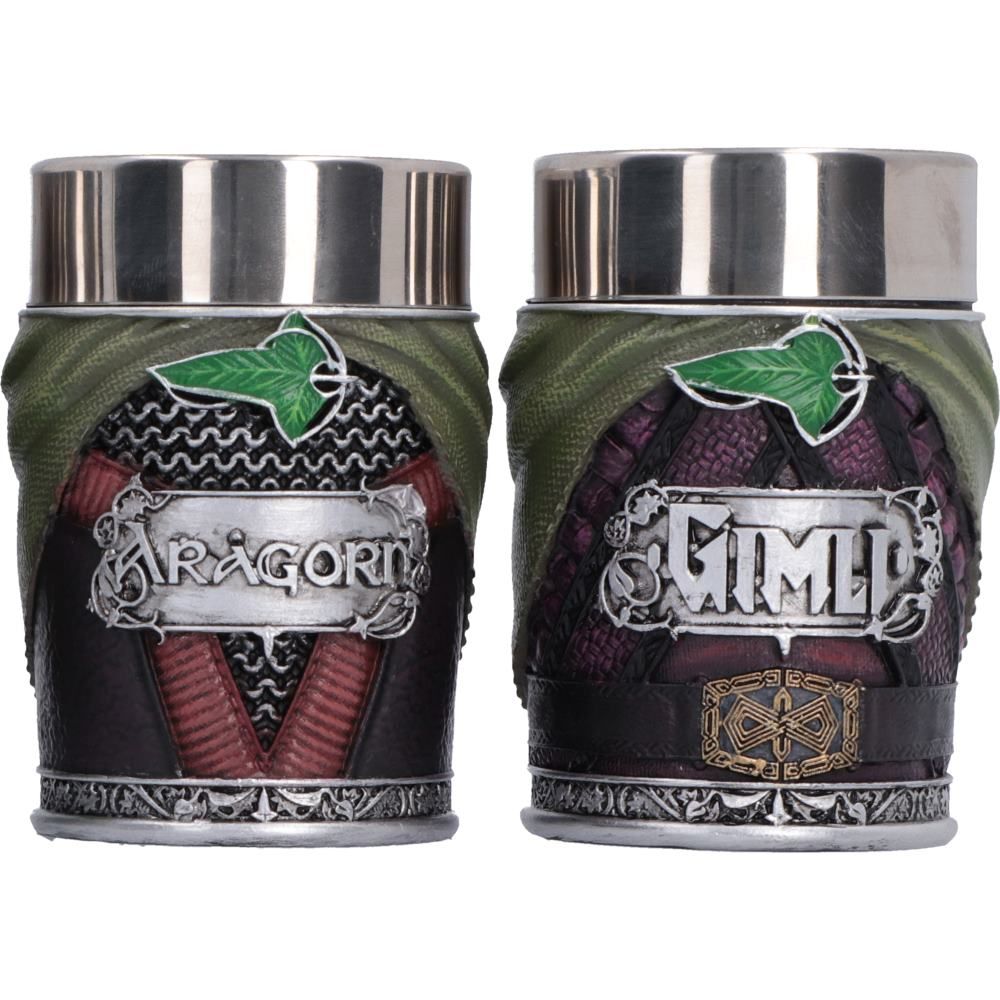 The Lord of the Rings – The Fellowship Shot Glass Set Shot Glass Set - Tophatter Daily Deals
