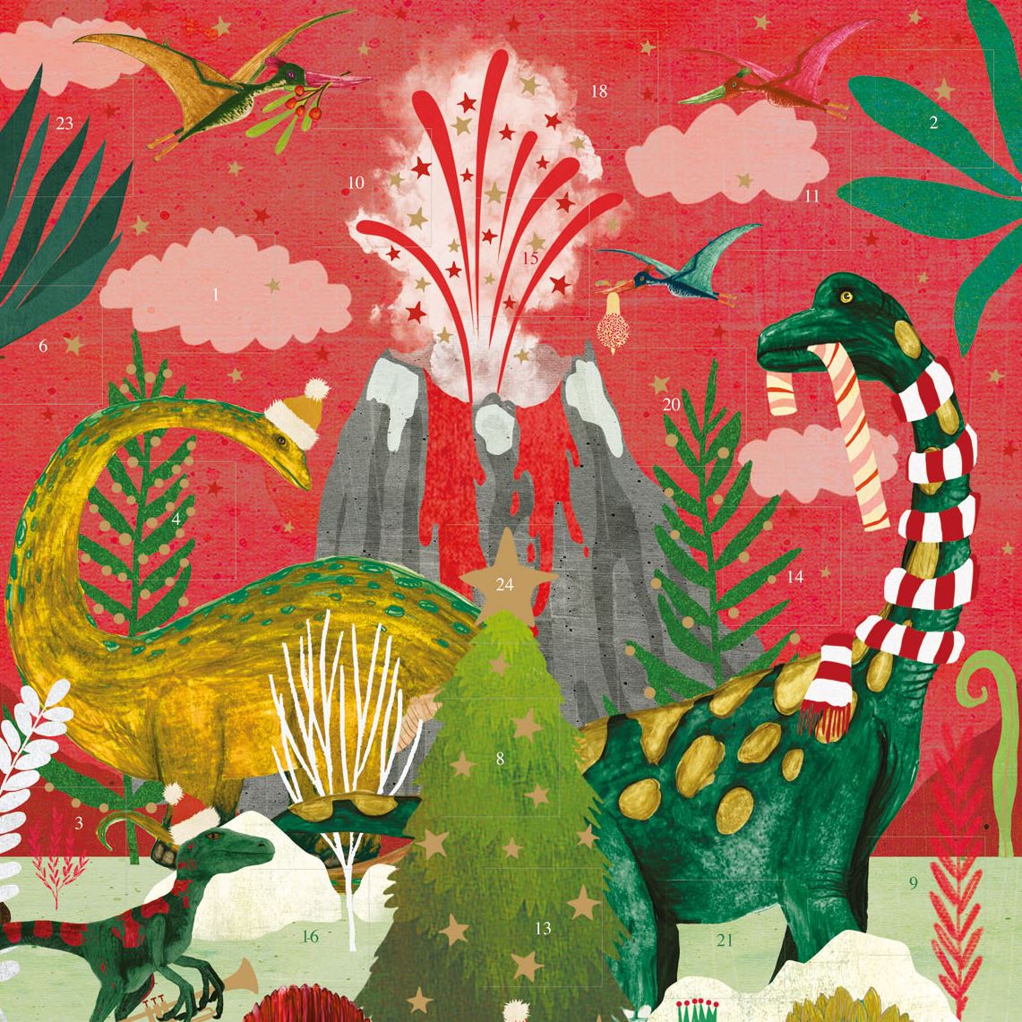 Christmas Advent Calendar The Epoch Before Christmas | Dinosaur Advent Calendar Advent Calendar - Tophatter Daily Deals