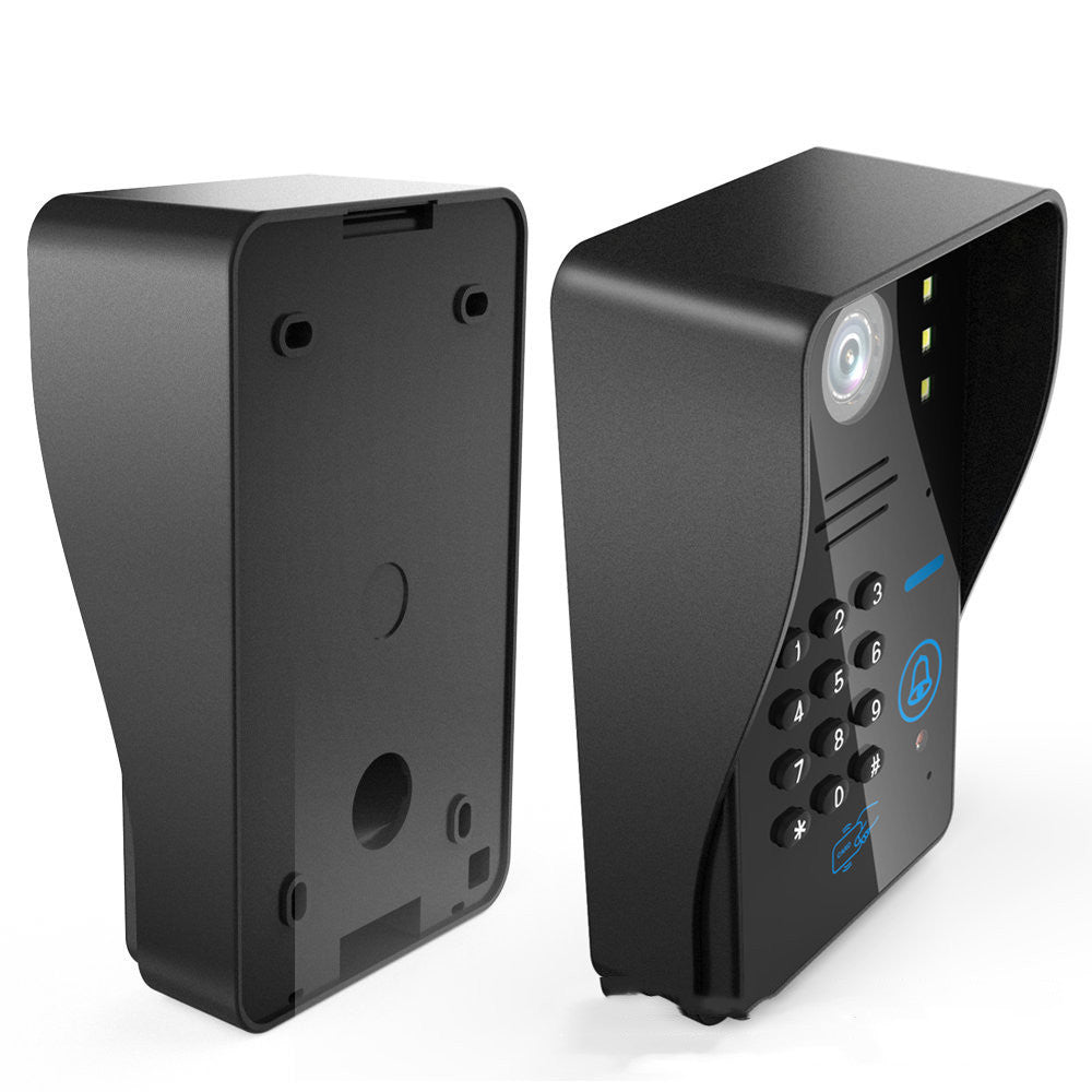 Android 7 Inch Wired Visual Intelligent Intercom Doorbell 0 - Tophatter Daily Deals
