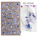 5D Three-dimensional Relief Nail Sticker B 0 - Tophatter Daily Deals