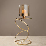 Aromatherapy Candle Holder Table Decoration Glass Ornaments Picture color L 0 - Tophatter Daily Deals