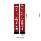 Halloween Doorway Banners Pair Oxford Cloth 180x30cm 6 Style 3D Changing Face Moving Picture Frame - Tophatter Daily Deals