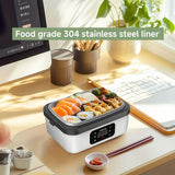 Electric Heated Lunch Box USB Rechargeable 1000ml Kitchen Appliances - Tophatter Daily Deals