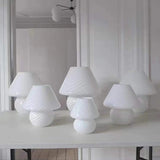 Bedside Lamp Nordic Style Glass Table Lamp Retro Bedroom Lamp 0 - Tophatter Daily Deals