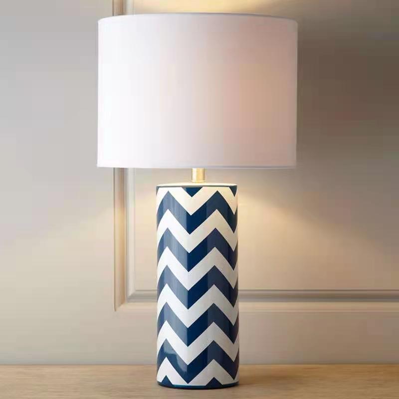 American Country Ceramic Table Lamp 0 - Tophatter Daily Deals