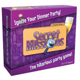 Secret Missions Dinner Party Game with 12 Secret Mission Badges and Metal Clip Badges > Novelties > Games - Tophatter Daily Deals