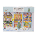 3D High Street Christmas Advent Calendar | Advent Calendar Pop-Up Winter Scene Advent Calendar - Tophatter Daily Deals