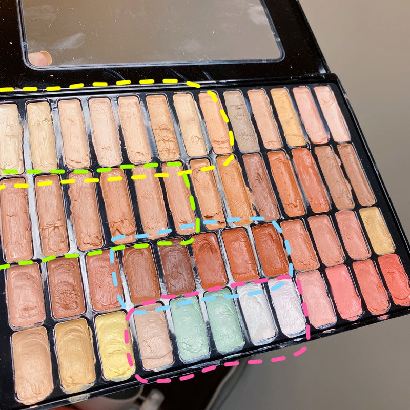 50 Color Concealer Disc Covers Dark Circles And Redness 0 - Tophatter Daily Deals