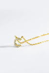 A To F Zircon 925 Sterling Silver Necklace Necklaces - Tophatter Daily Deals