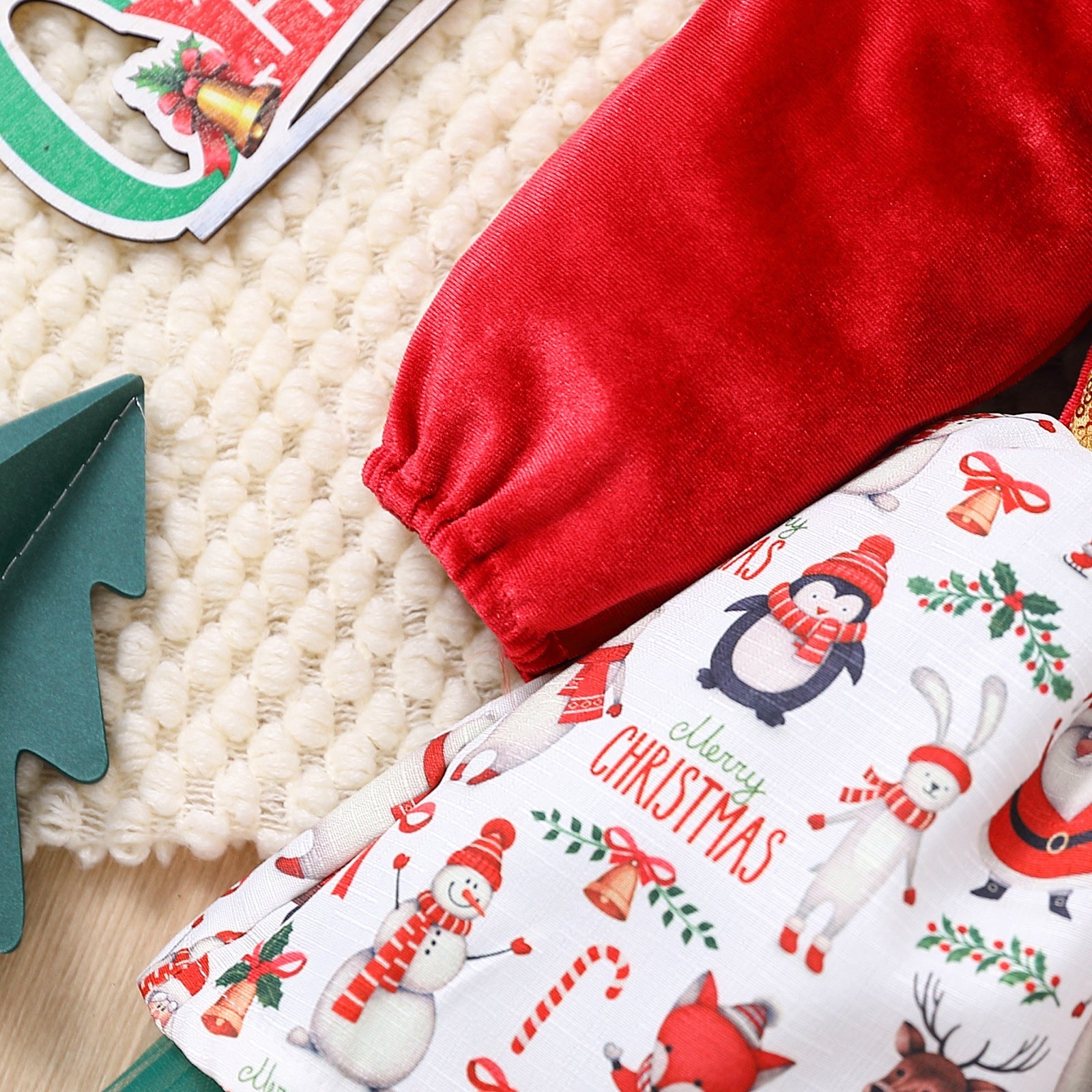 1-5 Years Christmas Winter Girls dress 0 - Tophatter Daily Deals