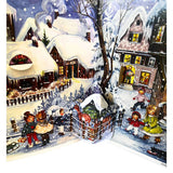 It's Snowing Christmas Advent Calendar | Traditional Picture Advent Calendar Advent Calendar - Tophatter Daily Deals