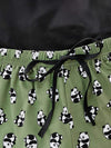 Graphic Tee and Panda Print Shorts Lounge Set Loungewear Sets - Tophatter Daily Deals