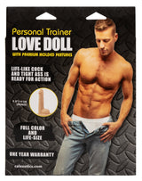 Personal Trainer Love Doll Life-Size Male Inflatable Sex Doll with Full Colour Face and 5.5 Inch Life-Like Cock > Sex Toys > Sex Dolls > Novelty Inflatables - Tophatter Daily Deals