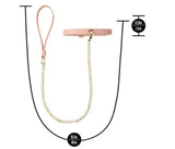 Temptasia Ardor – Adjustable Silicone Collar and Leash Set > Bondage Gear > Collars & Leashes - Tophatter Daily Deals