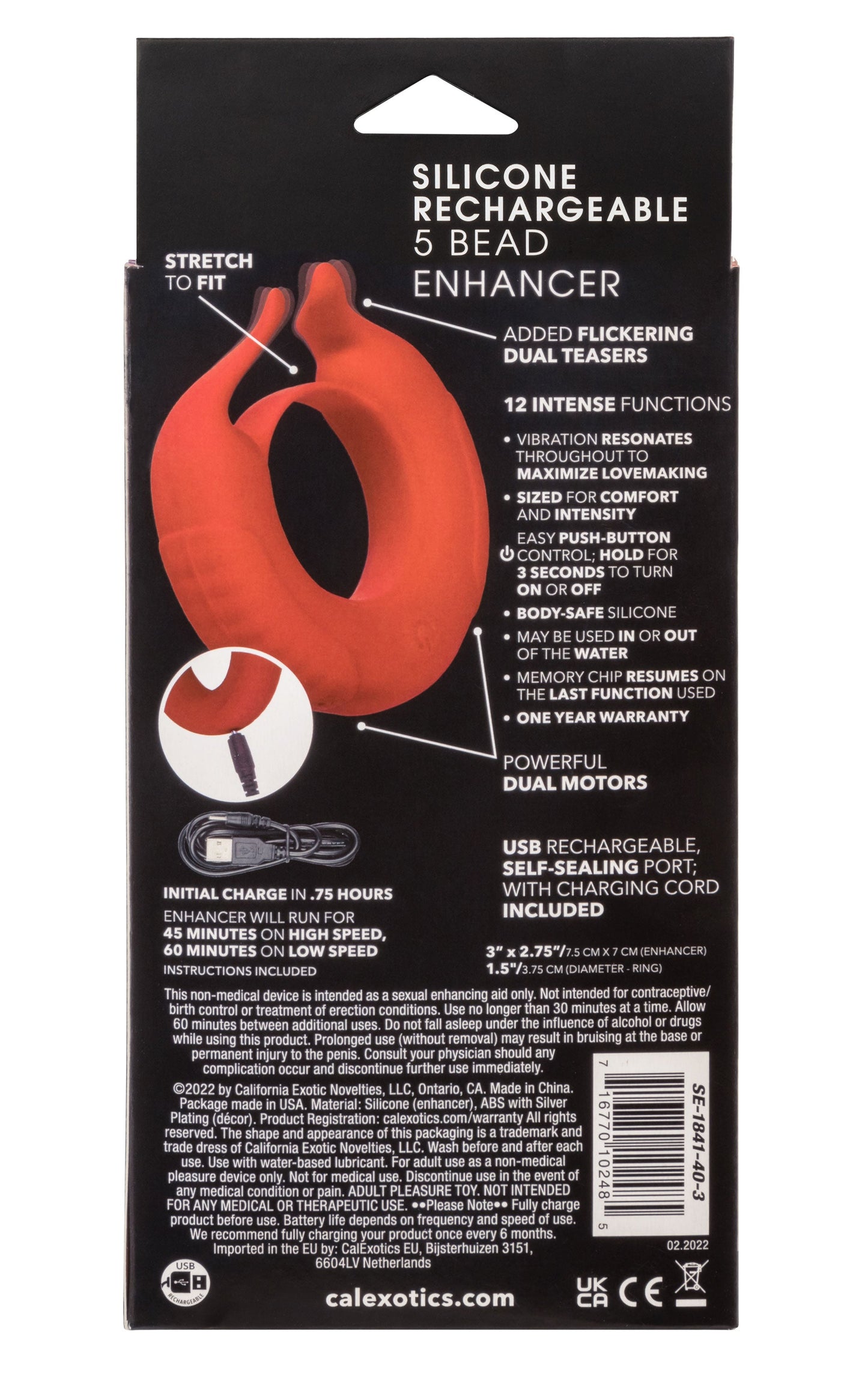Taurus Enhancer Couples Vibrating Silicone Cock Ring > Sex Toys > Couples Toys - Tophatter Daily Deals