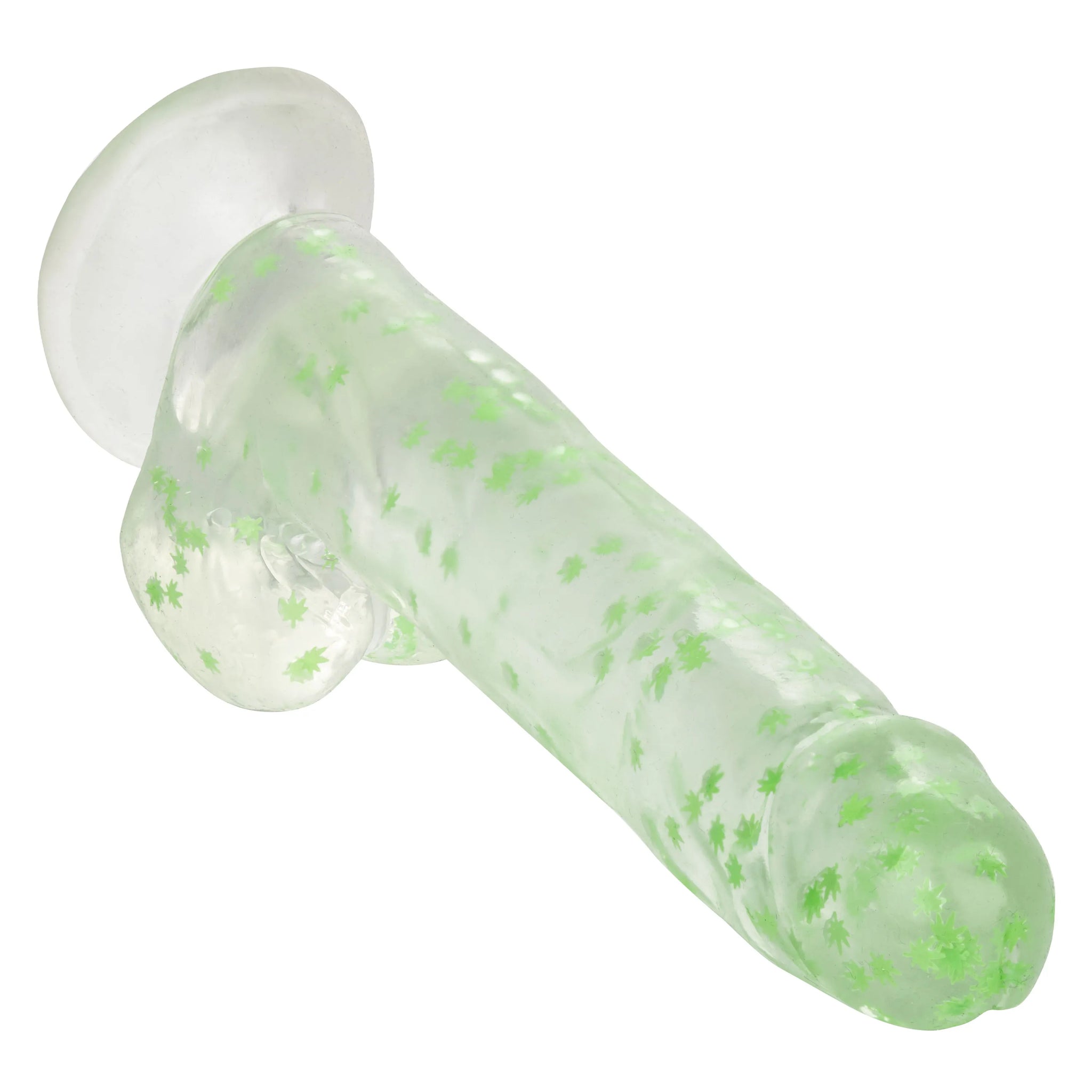 Naughty Bits I Leaf Dick – Glow-in-the-Dark 8 Inch Dildo > Dildos > Realistic Dildos - Tophatter Daily Deals