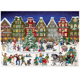 3D Lenticular Winter Town Advent Calendar | Traditional Christmas Advent Calendar | Picture Advent Calendar Advent Calendar - Tophatter Daily Deals