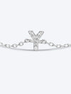 V To Z Zircon 925 Sterling Silver Bracelet Bracelets - Tophatter Daily Deals